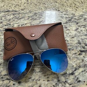 Blue Rayban Aviators